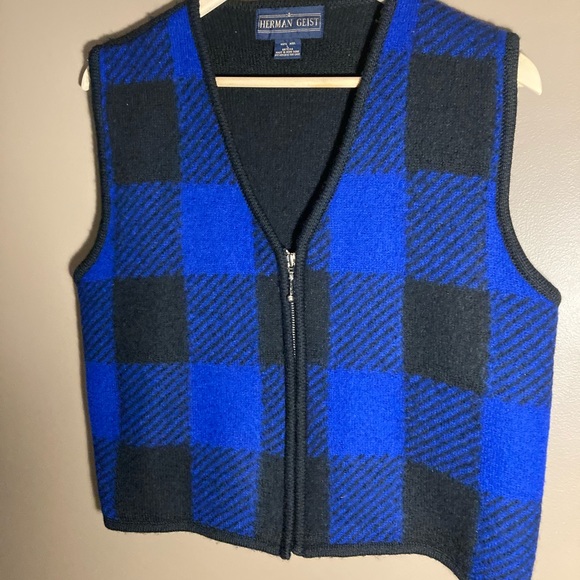 Herman Geist grandpa sleeveless wool jacket - Picture 4 of 5